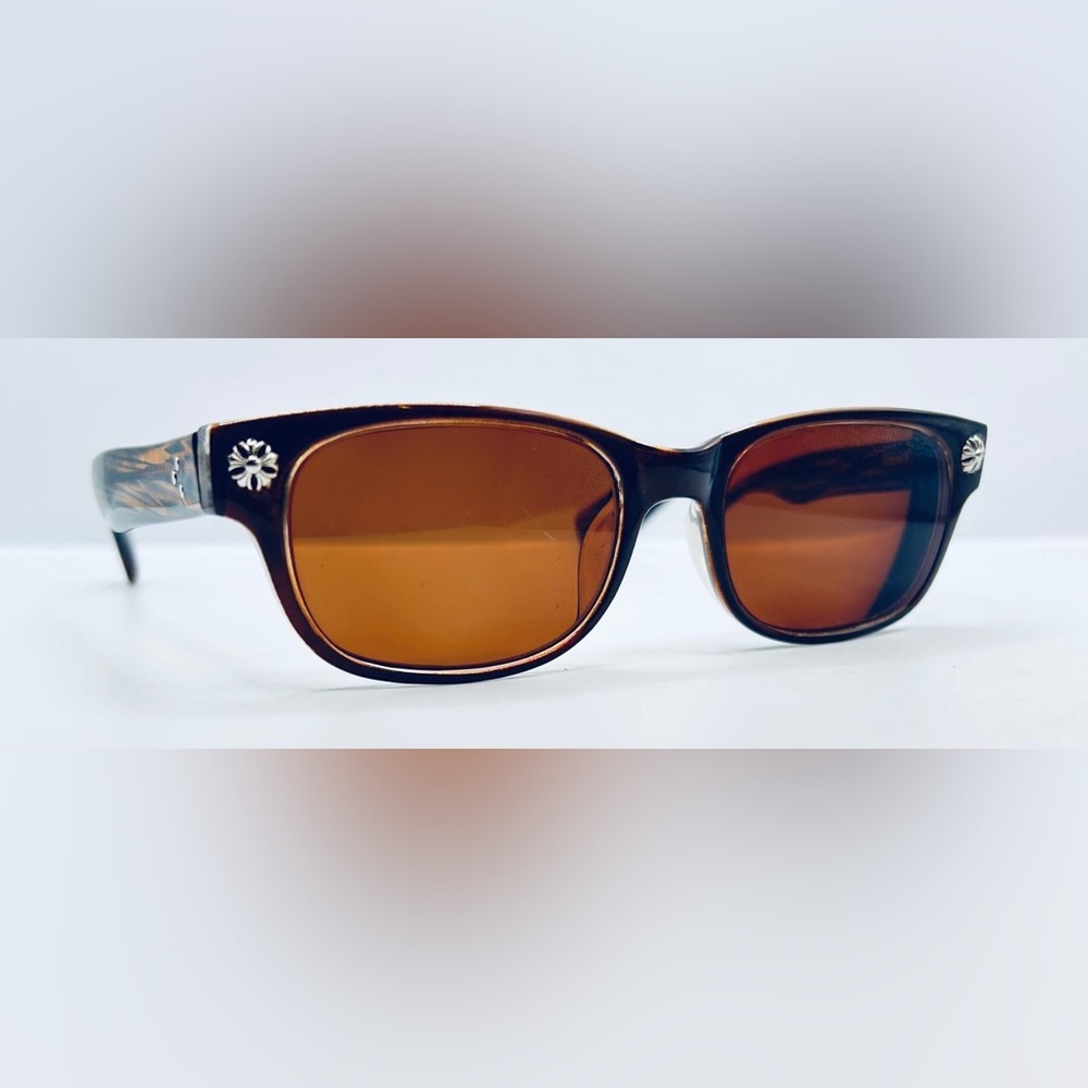 Capri Chase Brown Oval Sunglasses Frames Only